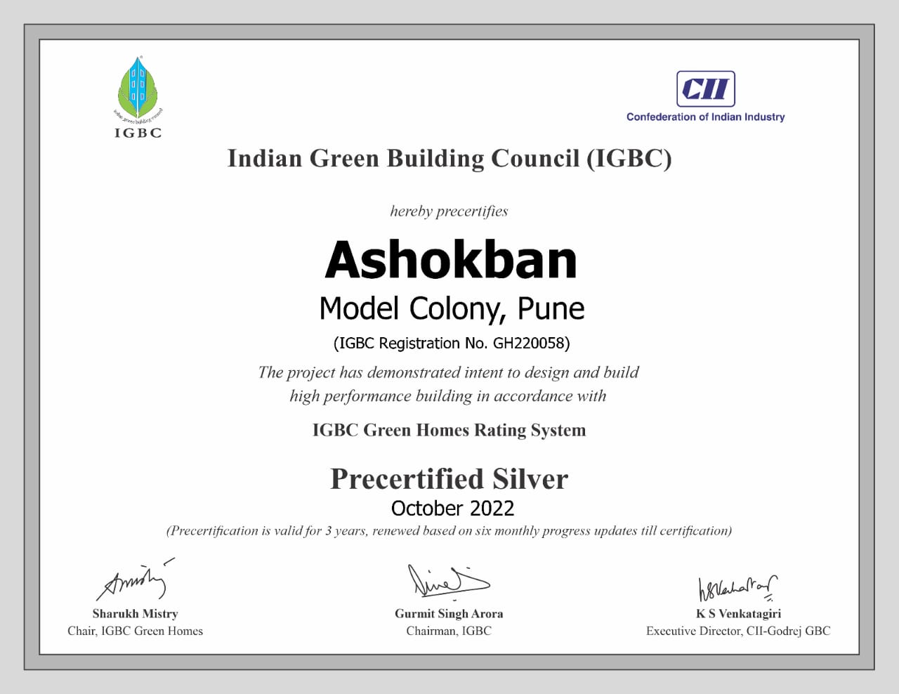 Green Certification